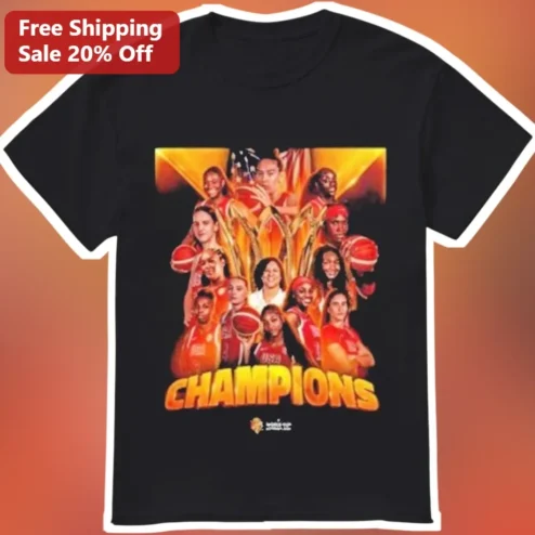 USA Women's Basketball Team Champions Graphic Tee