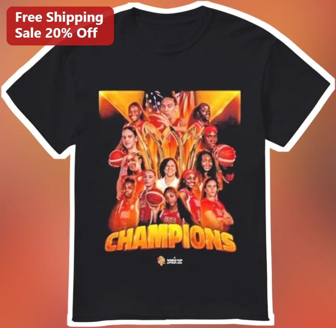 USA Women's Basketball Team Champions Graphic Tee