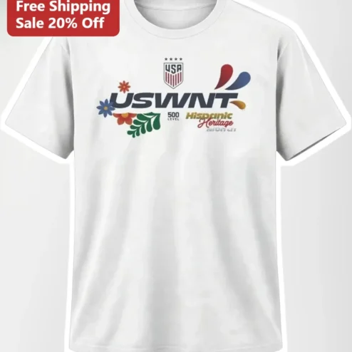 USWNT Hispanic Heritage Month Tee Soccer Fans Cultural Pride Gift