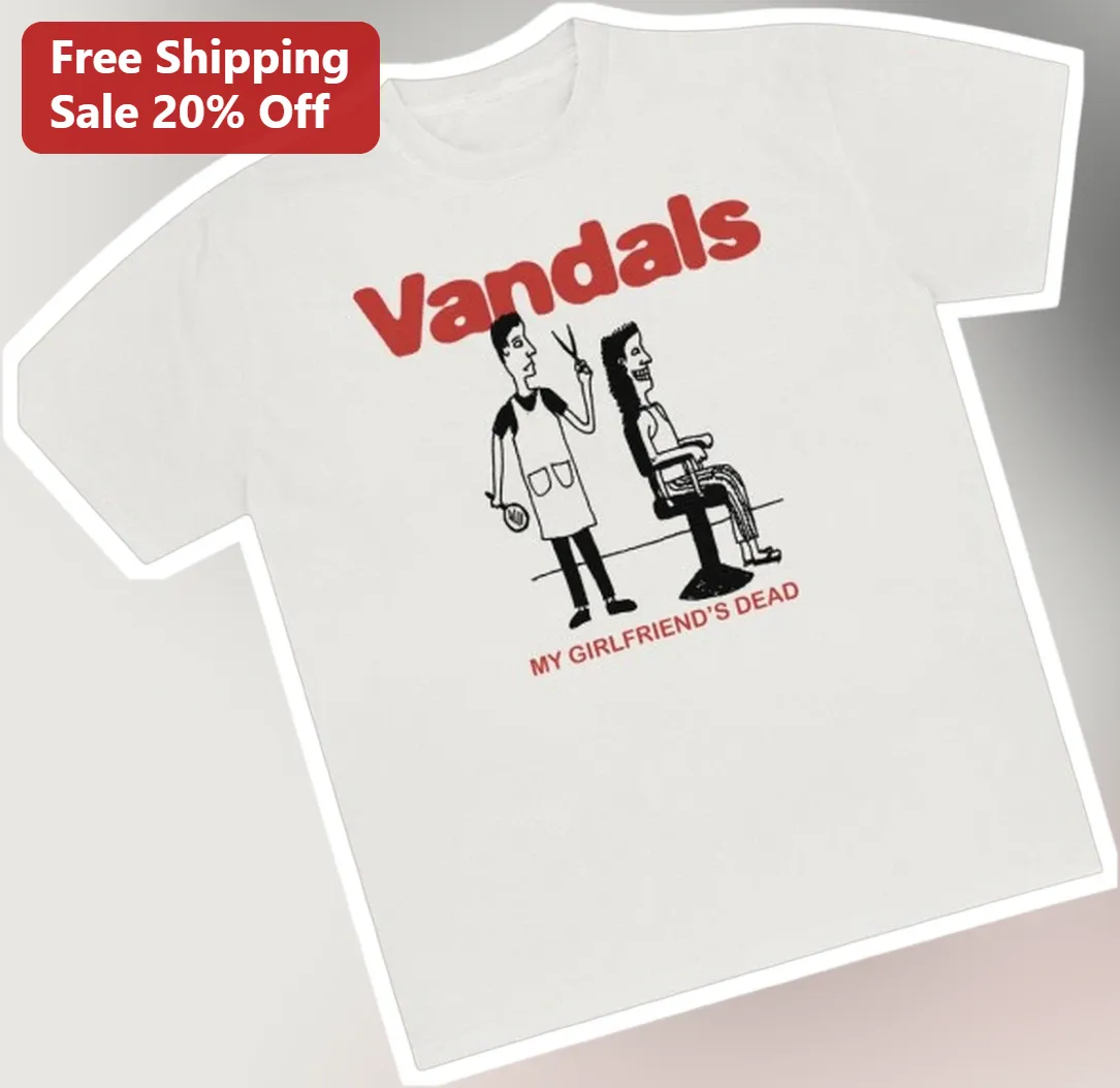 Vandals My Girlfriend's Dead Punk Rock Graphic Tee