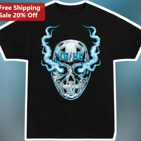 VG/HC Violent Gentlemen Hockey Club Skull Graphic Tee