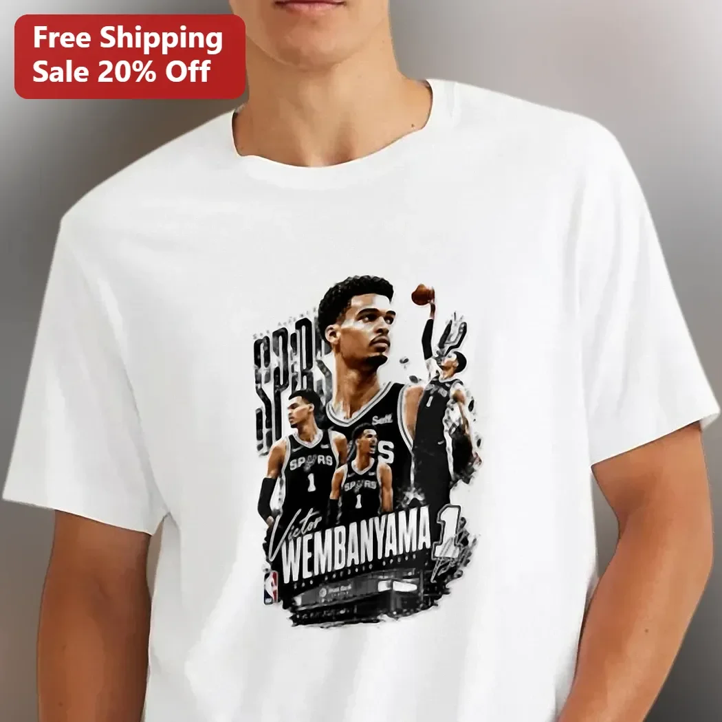Victor Wembanyama San Antonio Spurs Basketball Fan Graphic Tee