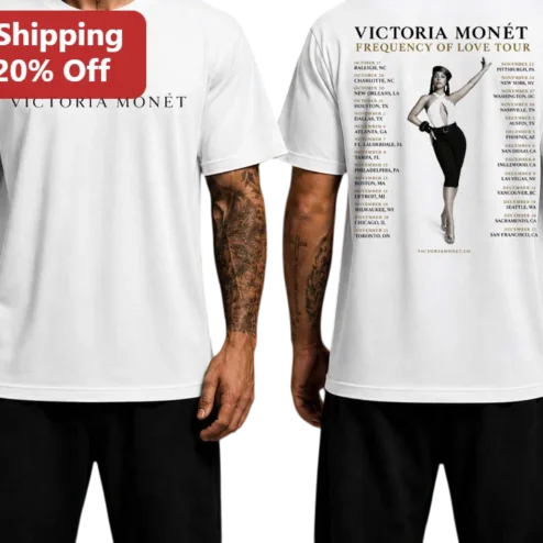 Victoria Monét Frequency Of Love Tour Tee R&B Concert Merch Gift