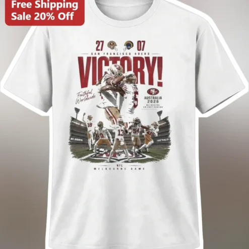 Victory Faithful Worldwide San Francisco 49ers Victory Tee