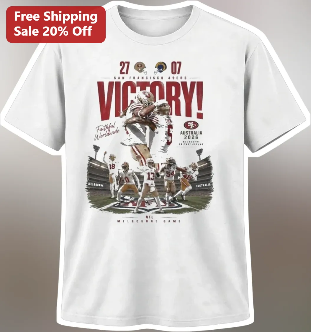 Victory Faithful Worldwide San Francisco 49ers Victory Tee