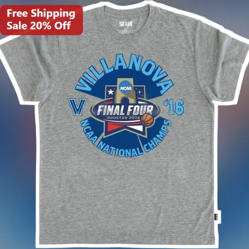 Villanova Final Four Houston 2016 NCAA National Champs Tee