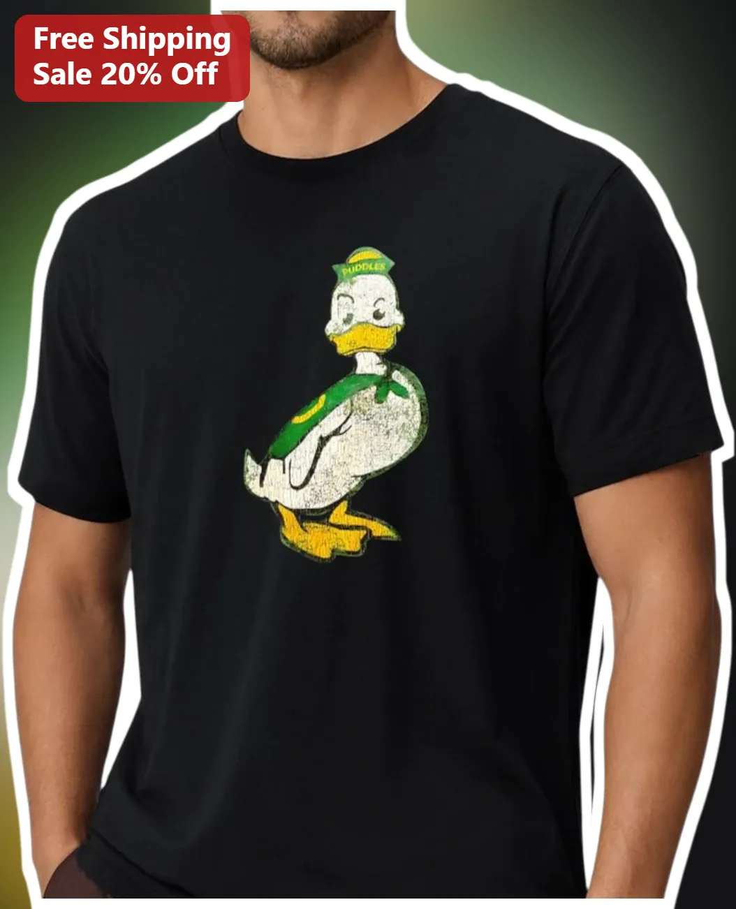 Vintage Duck Graphic Tee Retro Mallard Sailor Design Personalized Gift for Men Women