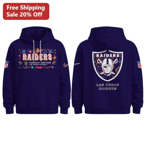 Viva Los Raiders Hispanic Heritage Month Hoodie Las Vegas Football Fan Gear