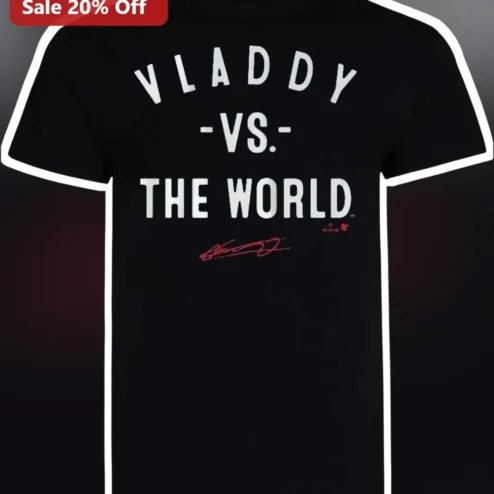 VLADDY -VS- THE WORLD Vlad Durasov Signature Graphic Tee for Fans