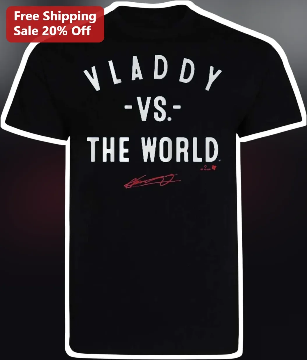VLADDY -VS- THE WORLD Vlad Durasov Signature Graphic Tee for Fans