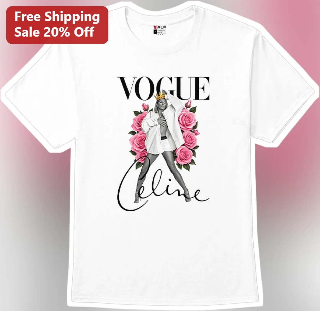Vogue Tee Beyonce Inspired Graphic T-Shirt Women Floral Pop Art Fashion Gift
