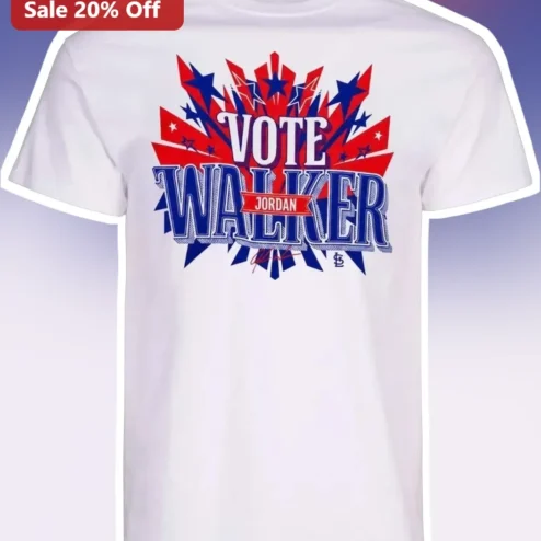 Vote Walker Graphic Tee Jordan Walker St. Louis Cardinals Fan Shirt