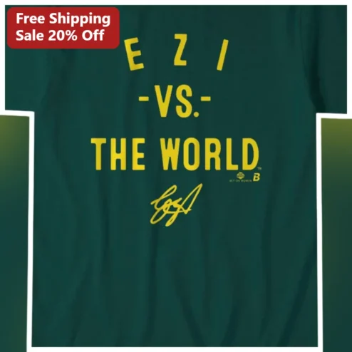 VS THE WORLD Tee Signature of Ezi WNBA Seattle Storm Fan Apparel Custom Name Gift