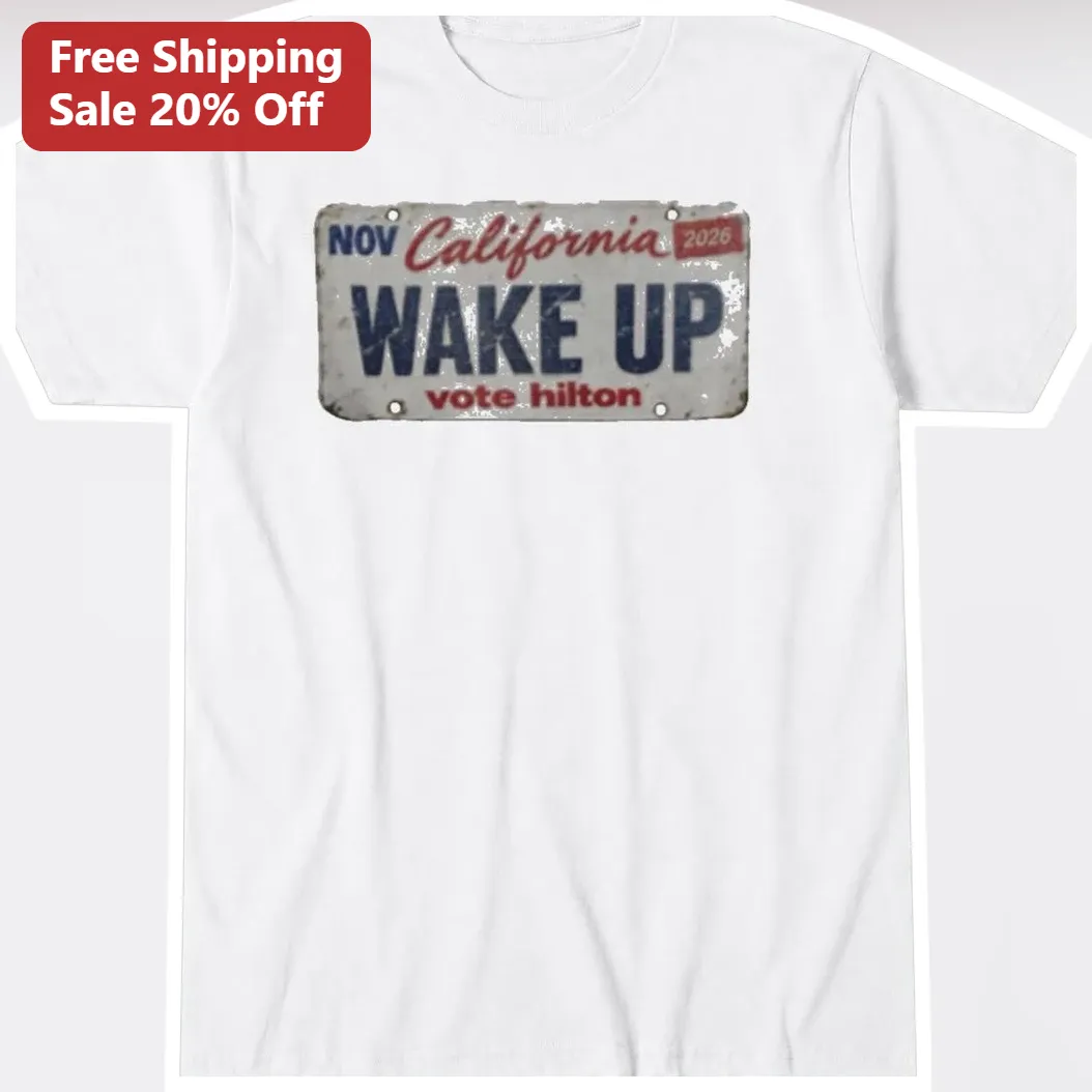 Wake Up Vote Hilton Paris Hilton Parody Graphic Tee