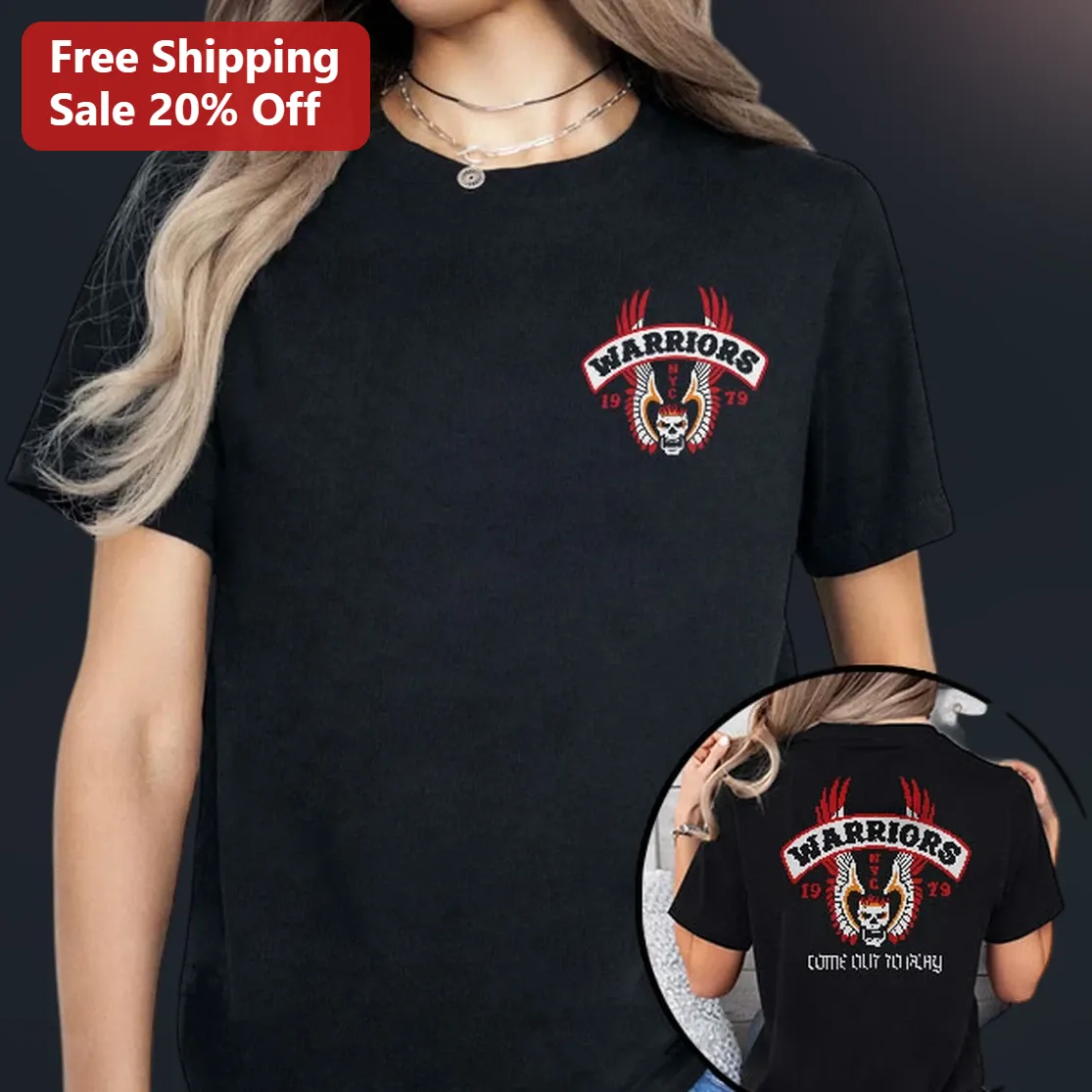 Warriors NYC 1979 Come Out To Play Tee Vintage Cult Classic Movie Shirt Gift For Film Fans And Streetwear Lovers