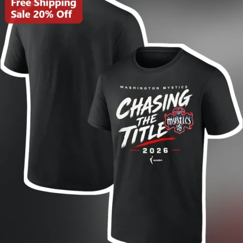 Washington Mystics Chasing The Title 2026 Tee WNBA Fan Shirt