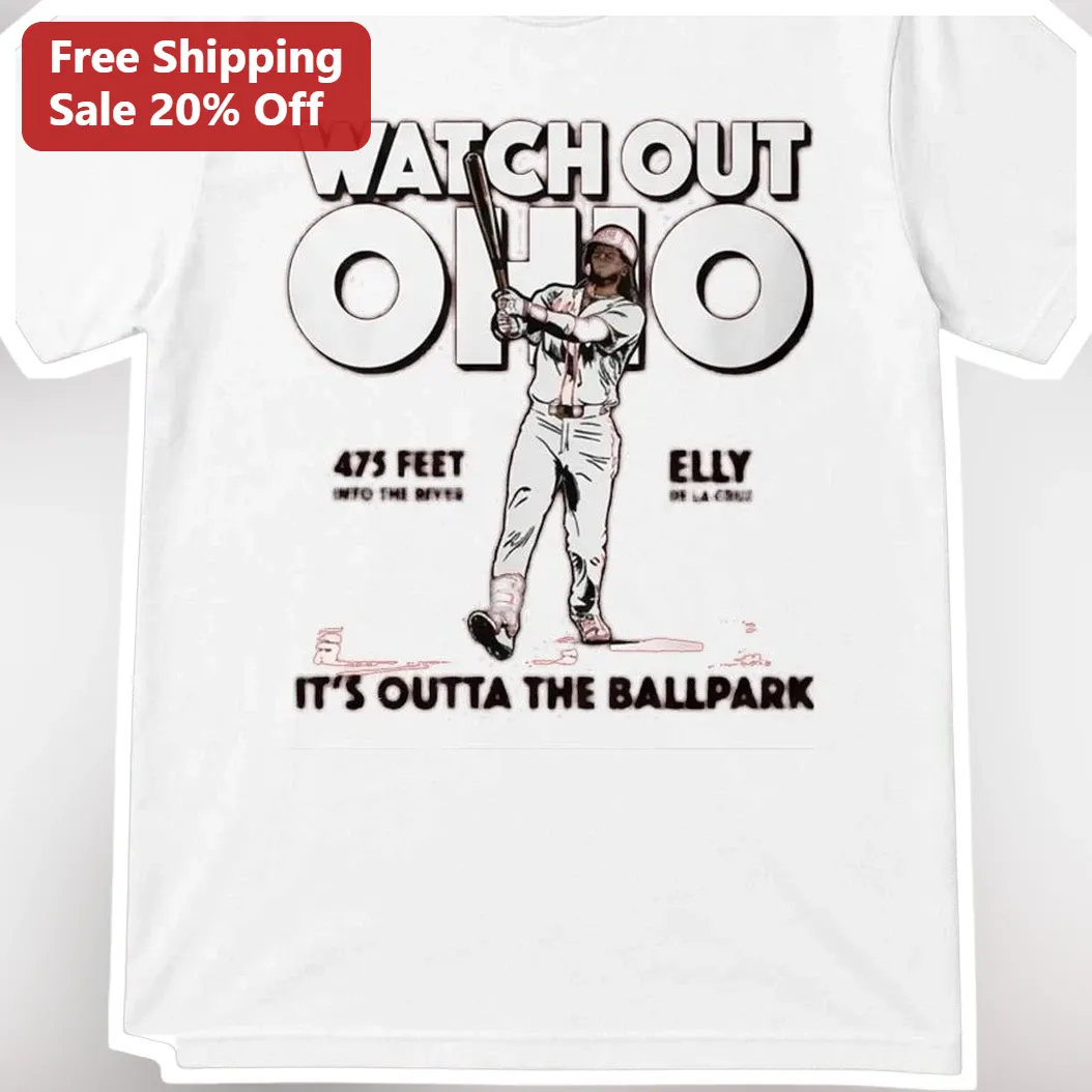 Watch Out Ohio It's Outta The Ballpark Baseball Graphic Tee For Fans