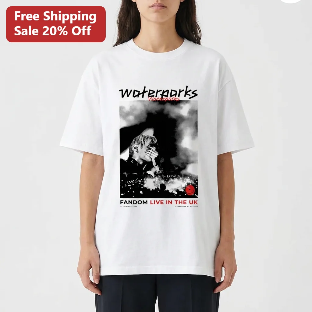 Waterparks Fandom Live in the UK Tee, Waterparks Band Tour Merch for Pop-Punk Music Fans