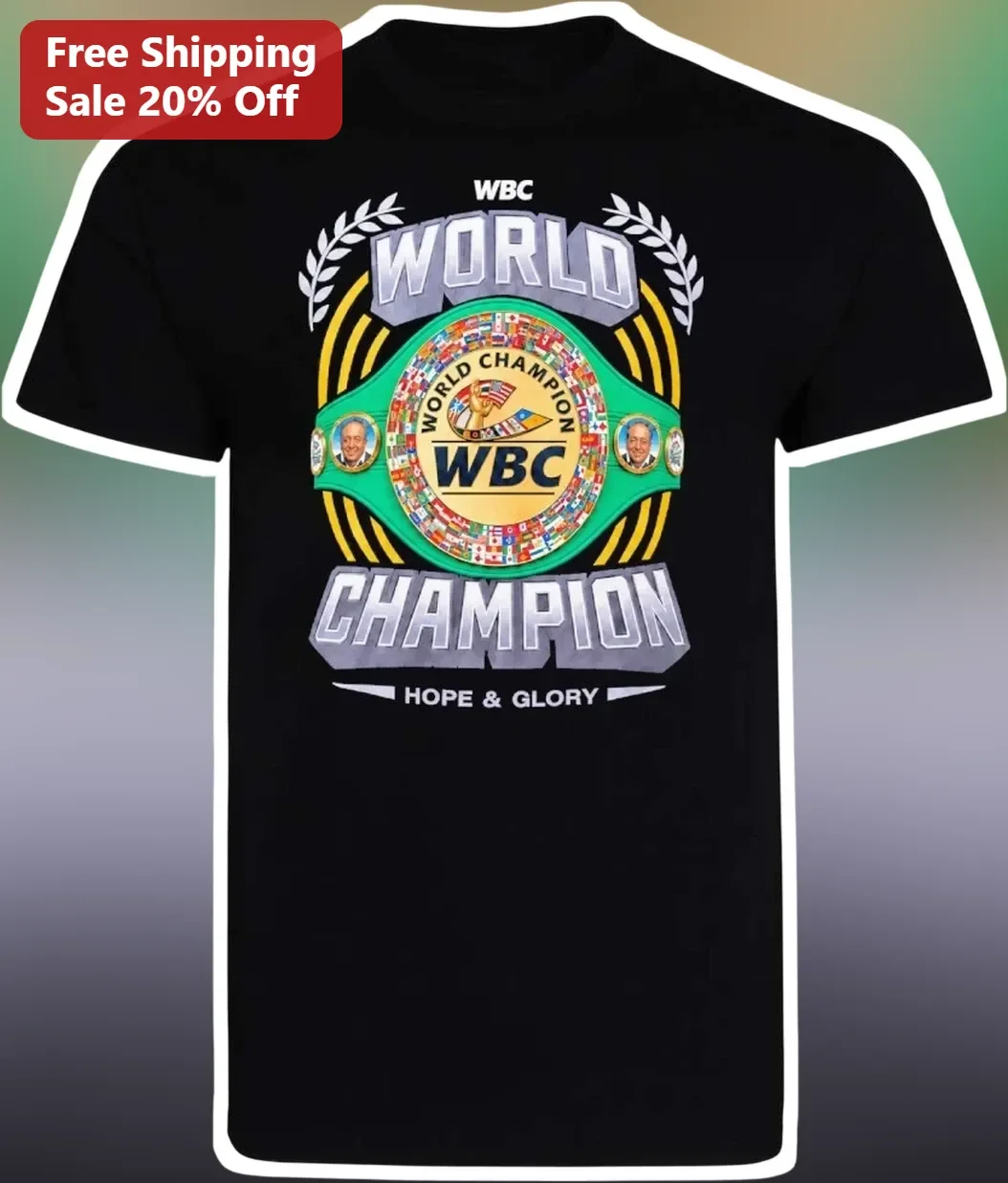 WBC World Champion Hope Glory Boxing Tee