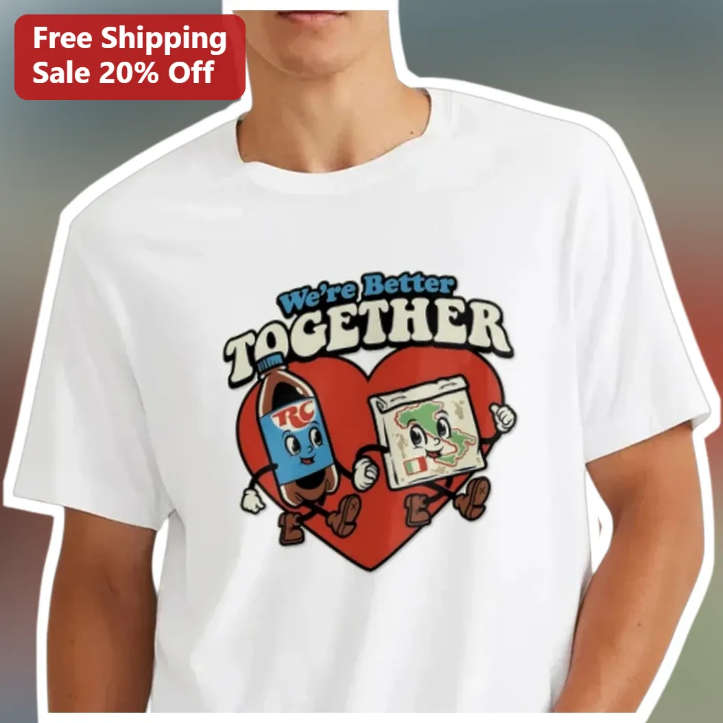 We're Better Together Vintage Italian Couple Graphic Tee