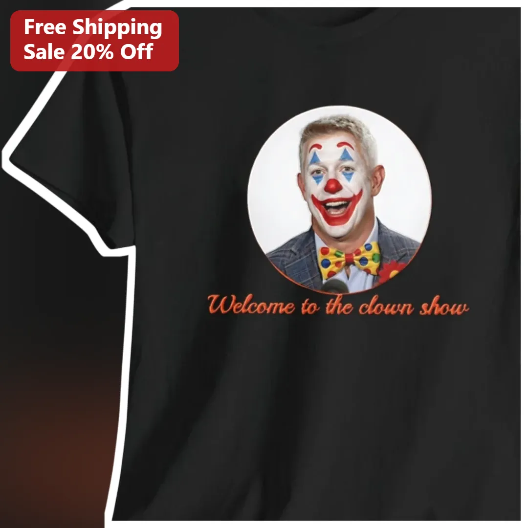 Welcome to the Clown Show Anthony Scaramucci Political Satire Graphic Tee