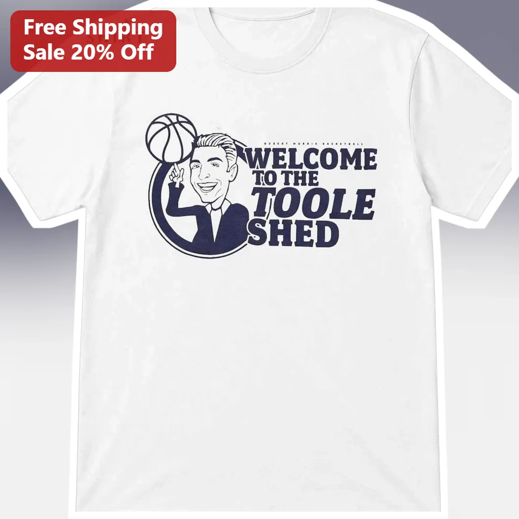 Welcome To The Toole Shed Tee Robert Morris Colonials Basketball Vintage Graphic Shirt