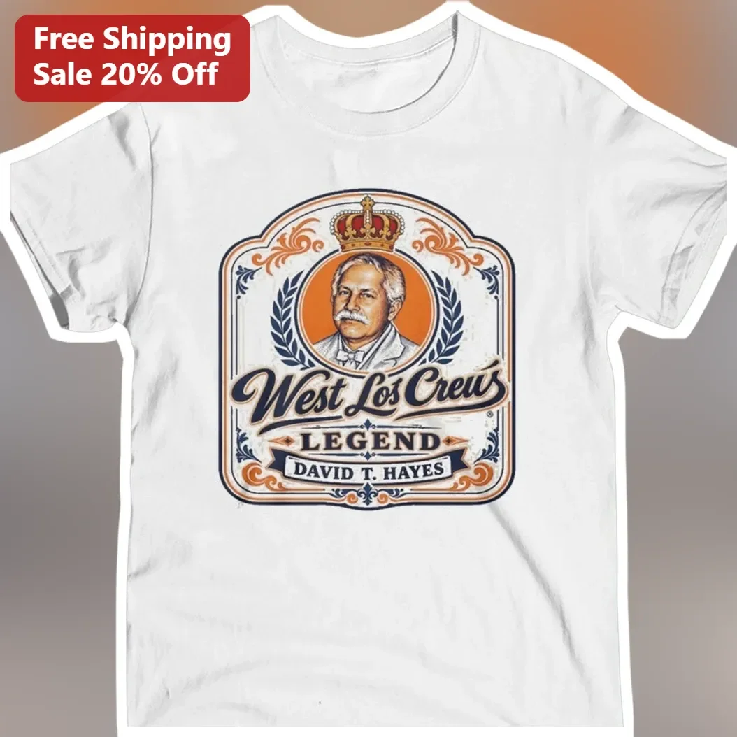 West Los Crews Legend Vintage Crest Graphic Tee available at our Chicago, Illinois warehouse