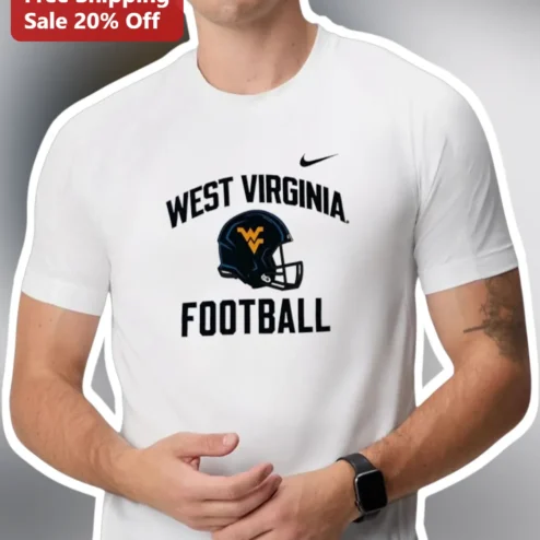 West Virginia Football Tee Vintage WVU Mountaineers Shirt Game Day Apparel