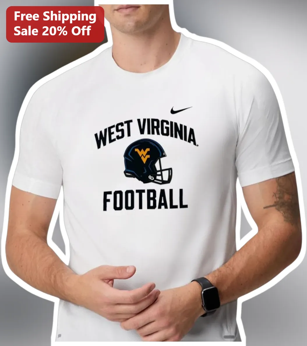 West Virginia Football Tee WVU Mountaineers Shirt College Game Day Gift