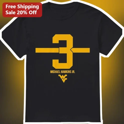 West Virginia Mountaineers Number Name Tee Custom Personalized Player Jersey Shirt