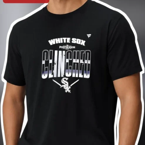 White Sox Postseason Clinched Tee Chicago Baseball Fan Apparel
