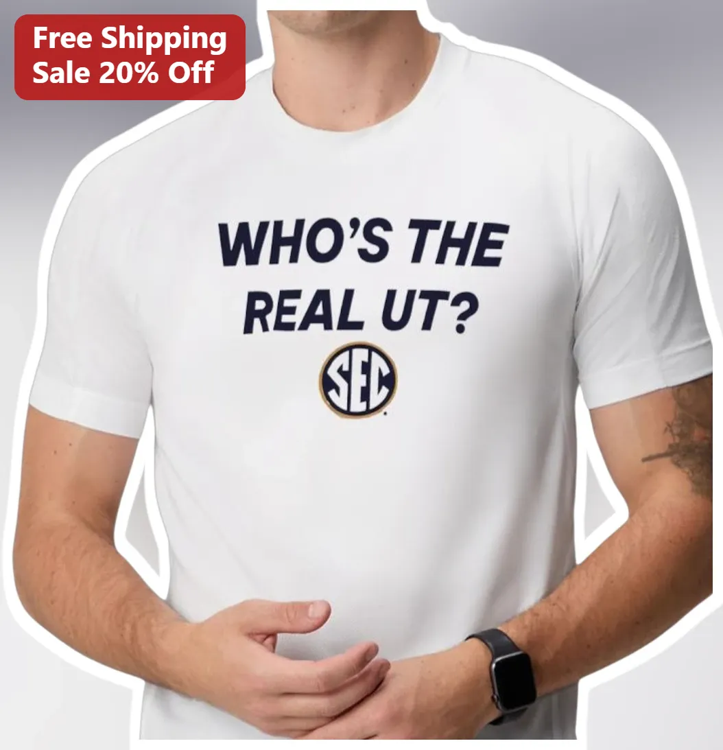 Who's The Real UT? Tennessee vs Texas College Football Rivalry Graphic Tee