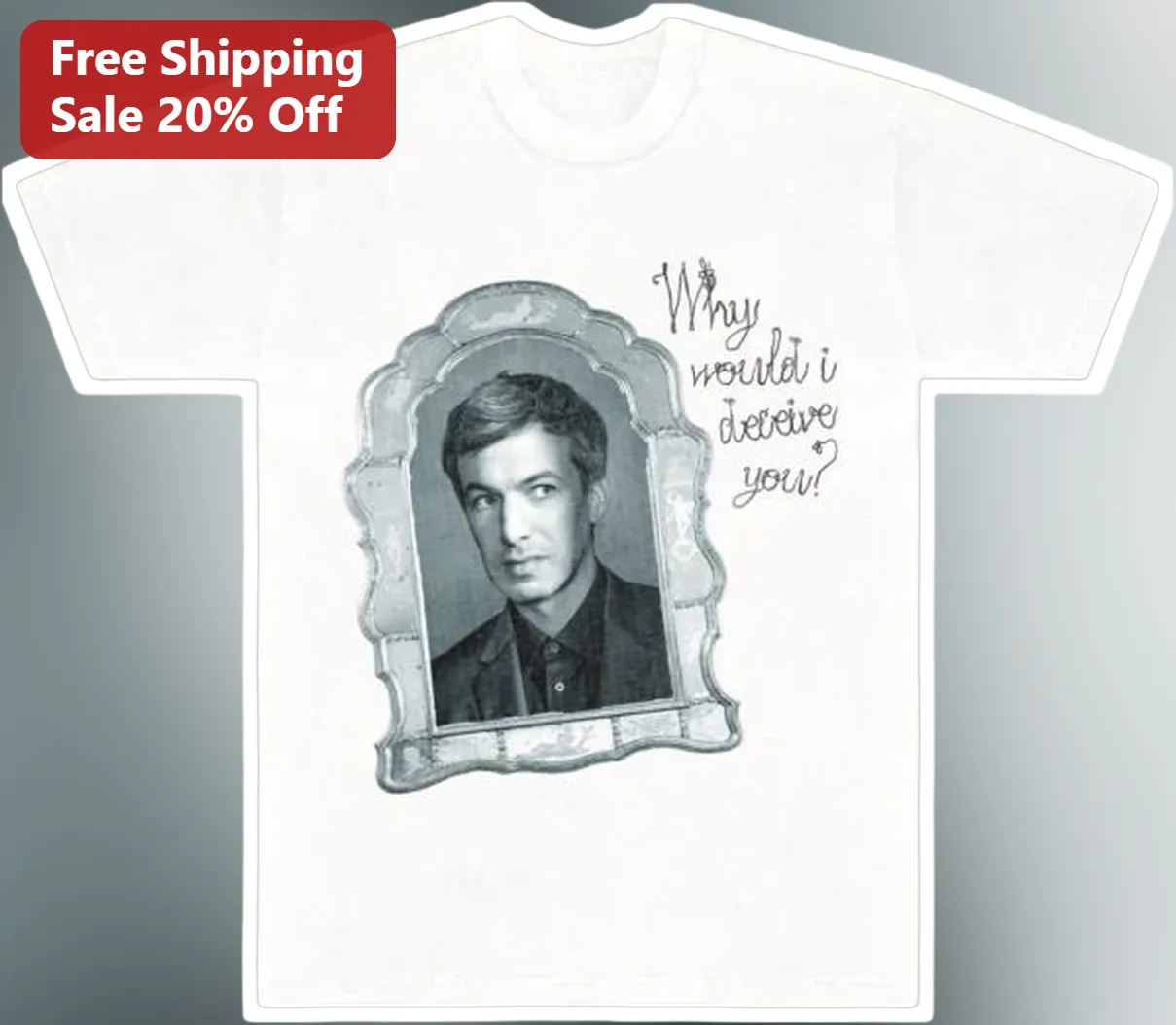 Why Would I Deceive You Edgar Allan Poe Vintage Dark Academia Graphic Tee