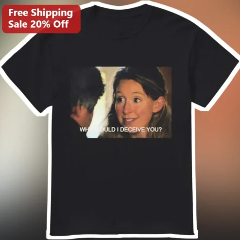Why Would I Deceive You? Gillian Anderson X-Files Meme Graphic Tee