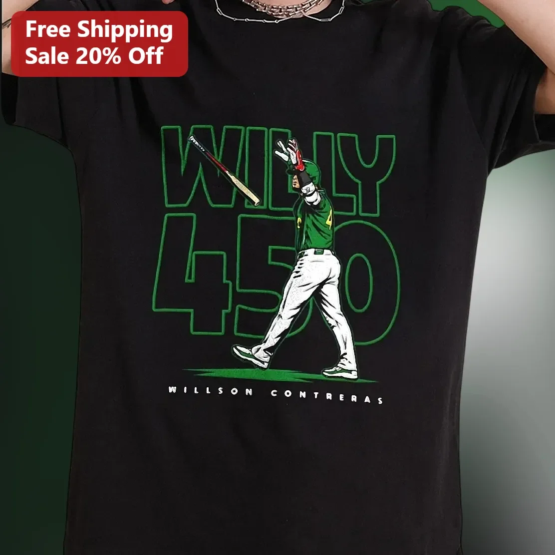 Willy Adames Willy Baseball Player Graphic Tee for Men