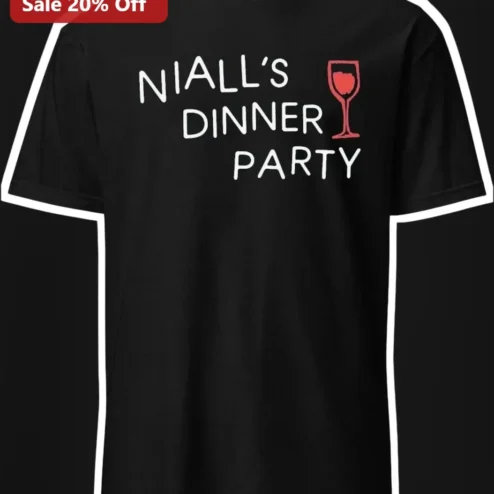 Wine Dinner Party Personalized Name Tee Custom Hostess Gift for Women Men
