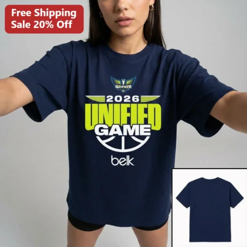 Wings Dallas 2026 Unified Game Tee, Dallas Wings Basketball Event Shirt, WNBA Fan Gift for Supporters