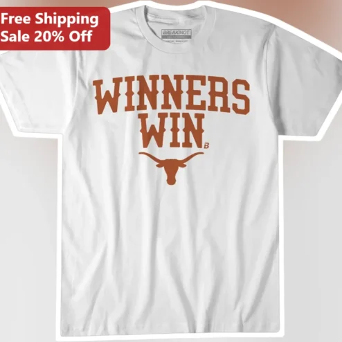 Winners Win Motivational Graphic Tee for Men Women Gym Training Streetwear