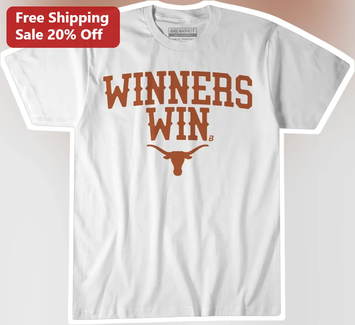 Winners Win Motivational Graphic Tee for Men Women Gym Training Streetwear