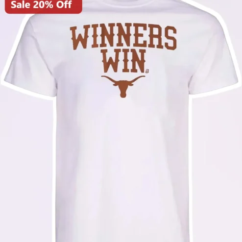 Winners Win Motivational Graphic Tee Unisex Cotton Fitness Apparel