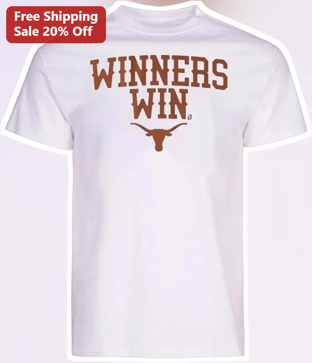 Winners Win Motivational Graphic Tee Unisex Cotton Fitness Apparel