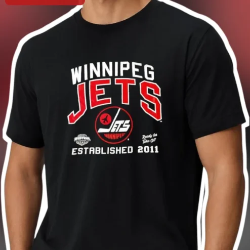 Winnipeg Jets Established 2011 Tee NHL Hockey Fan Relocation History Shirt