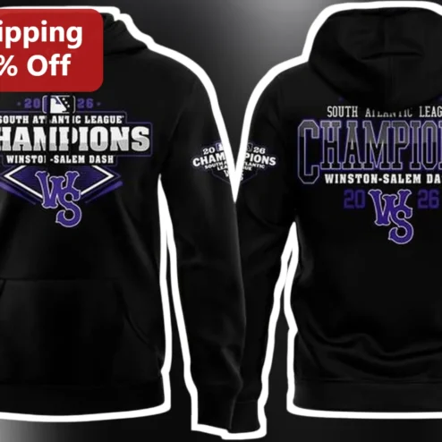 Winston-Salem Dash South Atlantic League Champions Hoodie