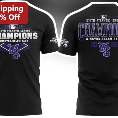 Winston-Salem Dash South Atlantic League Champions Tee
