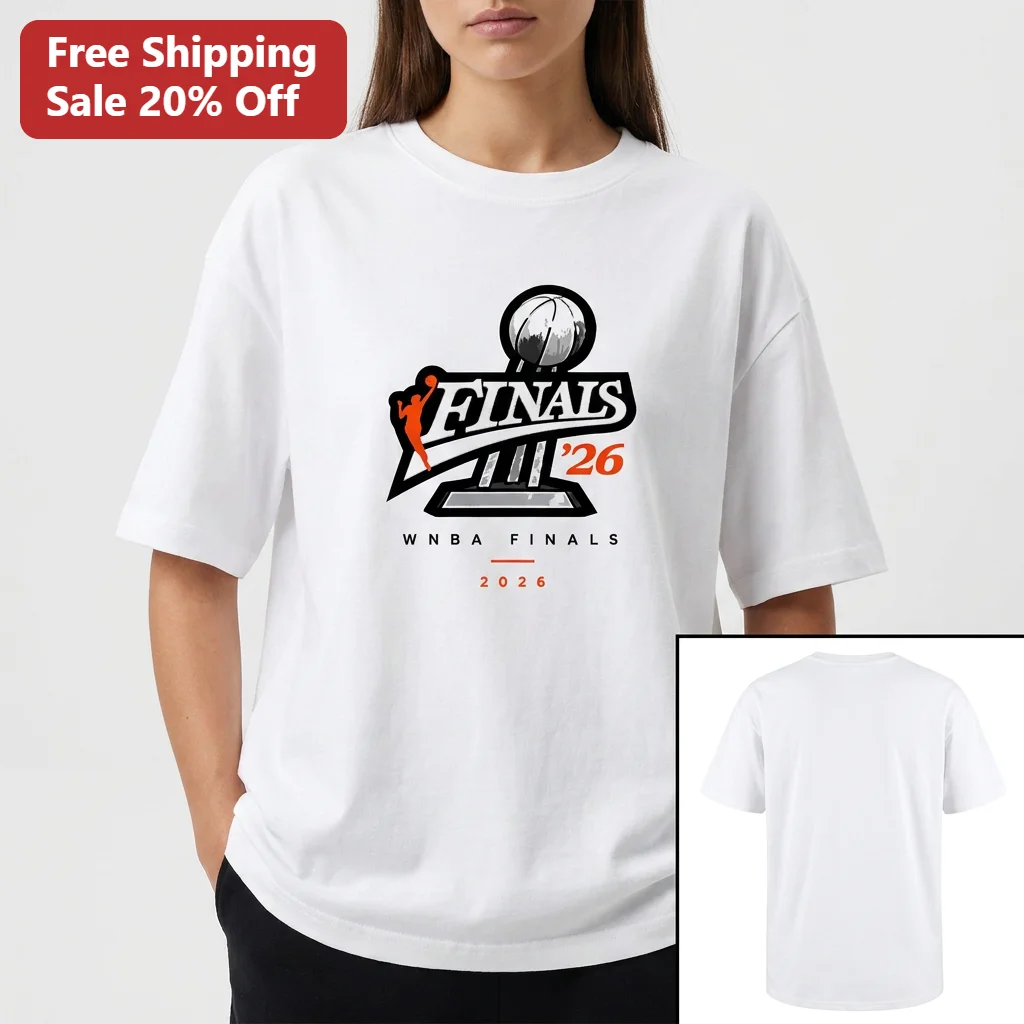 WNBA Finals 2026 Trophy Logo Tee Gift for Women's Basketball Fans