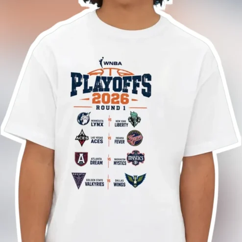WNBA Playoffs 2026 Round 1 Bracket Schedule Tee