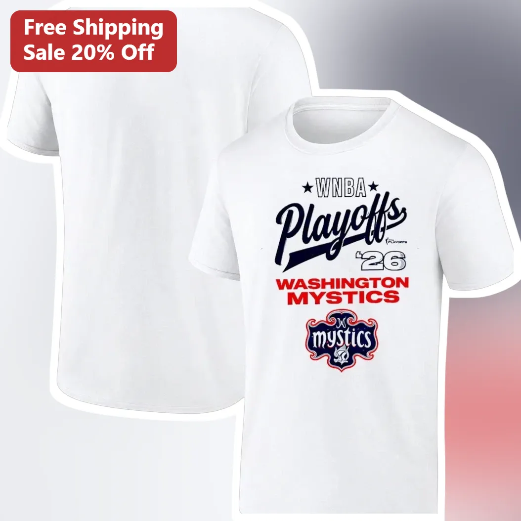 WNBA Playoffs '26 Washington Mystics Tee No. 5 Seed Fan Shirt