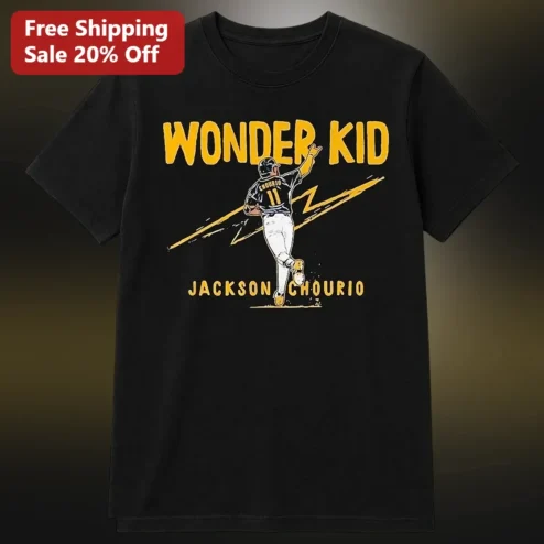 Wonder Kid Baseball Player Graphic Tee Personalized Youth Sports Gift