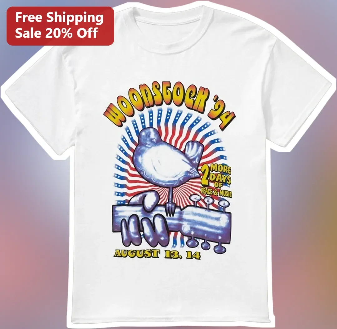 WOONSTOCK '24 Peace Music Tee August 13 14 Woonsocket RI Levitt AMP Festival Shirt