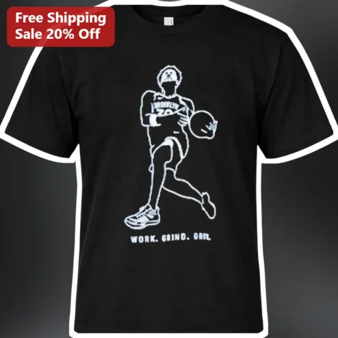 WORK. GRIND. BALL. Stephen Curry Basketball Graphic Tee
